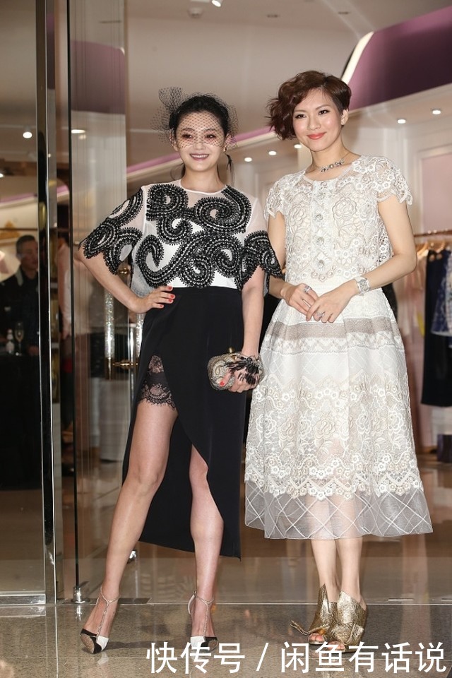 黑纱|大S越来越富态,头戴黑纱扮贵妇有模有样,开叉裙露蕾丝边不雅观