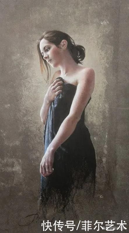 艺术学院$法国女粉彩大师,描绘的女性之美,细腻柔和