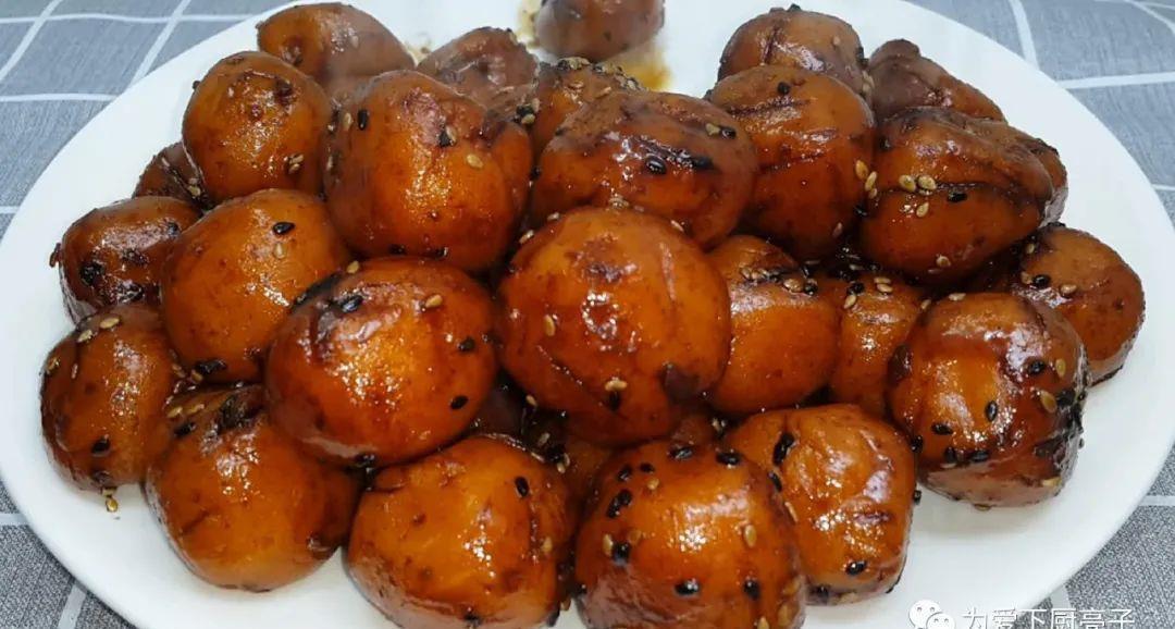  技巧|丸子别只会买着吃了，学会3个小技巧，软糯又香甜，真的越嚼越香