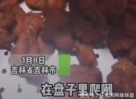 小伙购买炸鸡,发现有蟑螂爬出,销售员当场拿出捏死称没事的