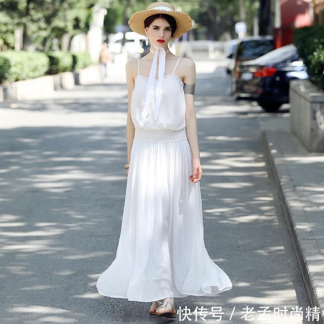 蕾丝|试试这些气质长裙,让你美出新高度