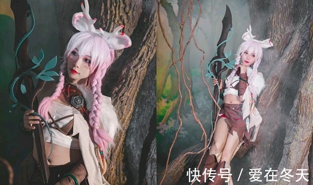 cos|小姐姐COS瑶瑶公主,画面太美不敢多看,这是谁的小鹿啊