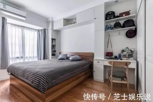 背景墙|105㎡新家很漂亮，3房空间一点都不浪费，入住几天给大家晒晒！