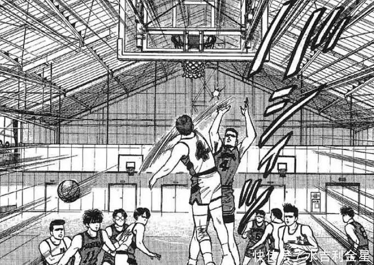 连盖|湘北与陵南战斗正式开始,鱼住气势惊人连盖3人,湘北怎么阻止!