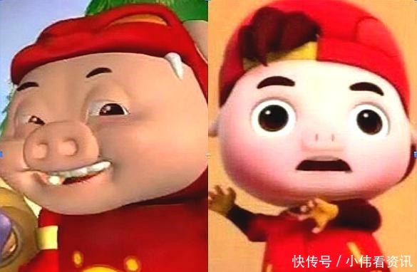 童年|童年动漫角色也“整容”猪猪侠逆袭成男神!月野兔令人绝望!