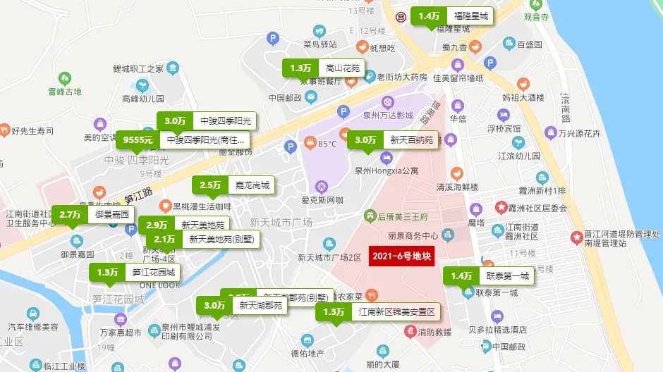 地块|限价14858元/㎡！龙湖?12.85亿竞得鲤城约158亩地块！