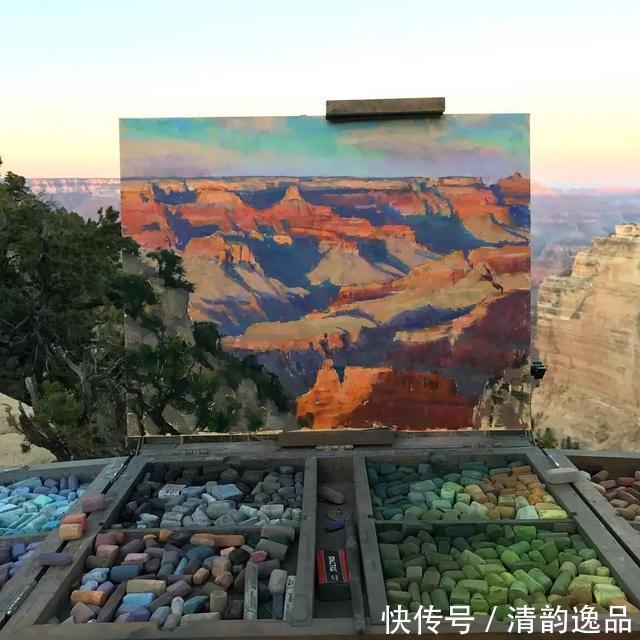 美国|美国艺术家亚伦·舒尔风景写生作品选集