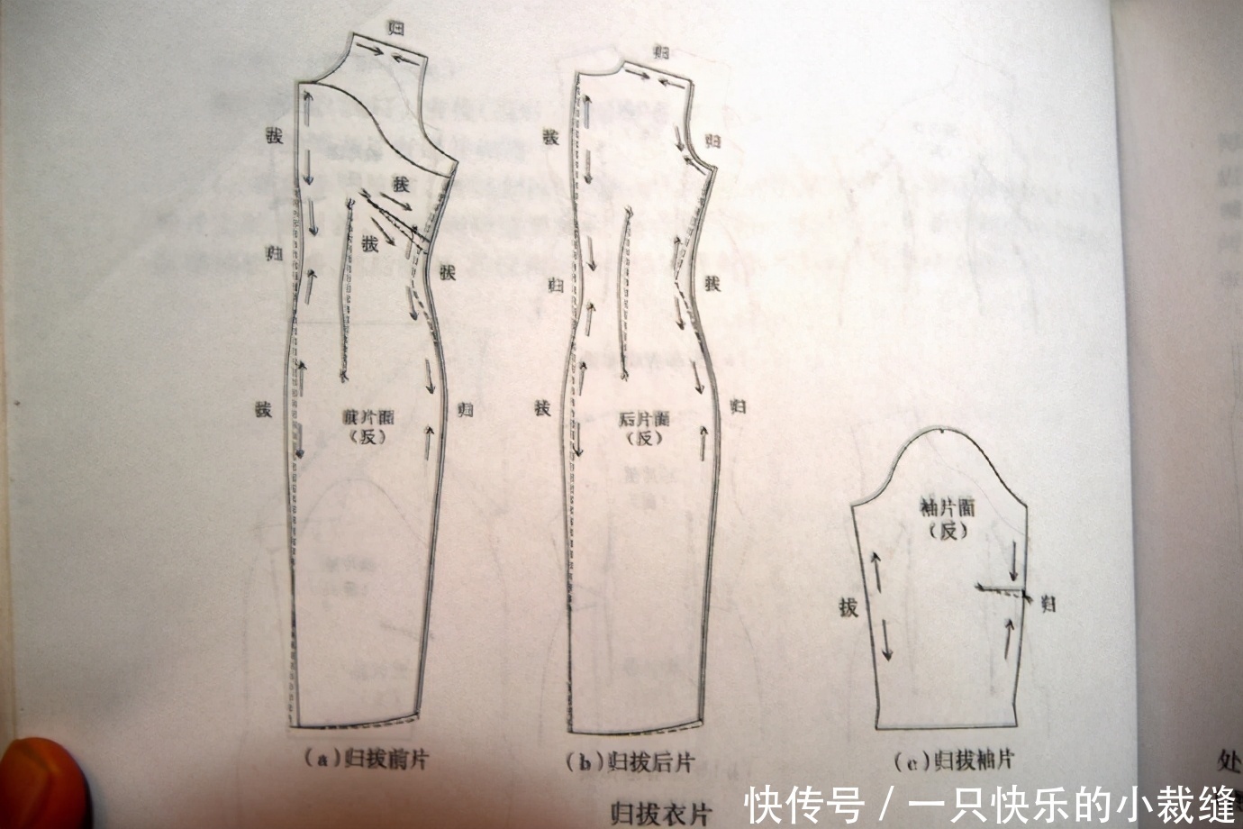 对角线|优雅韵味的旗袍制图