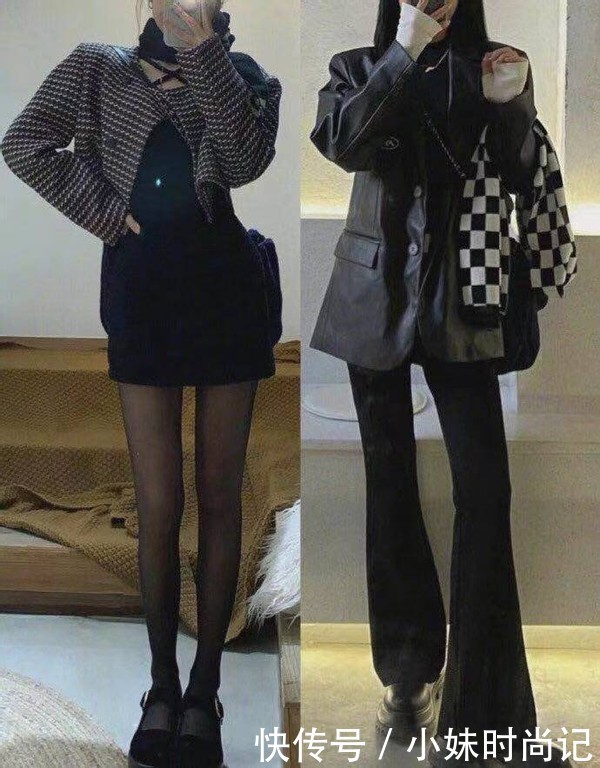 春天这么穿搭有个性!让人感受到“辣”女孩,又纯又欲style