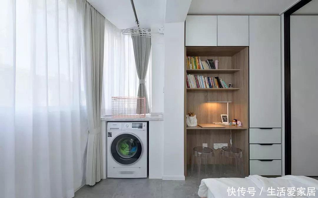 装修|房子装修不要把洗衣机放阳台了，外国家庭这样做更实用，太机智了