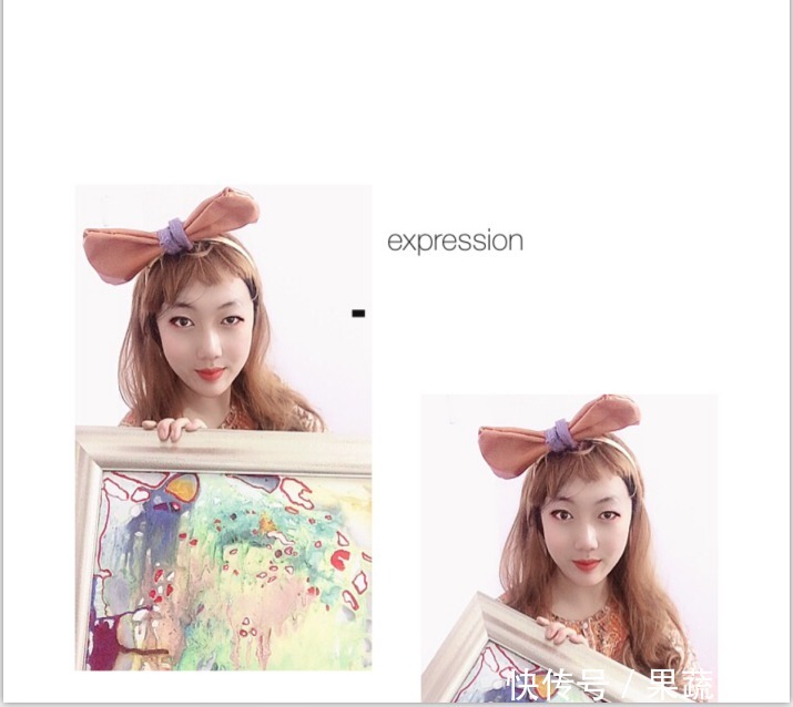  绘画|综材艺术咖赵美舒绘画起名《xpression》，真是名副其实的《印象》了