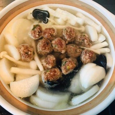 #饕餮美味视觉盛宴#家乐浓汤宝版萝卜丸子汤