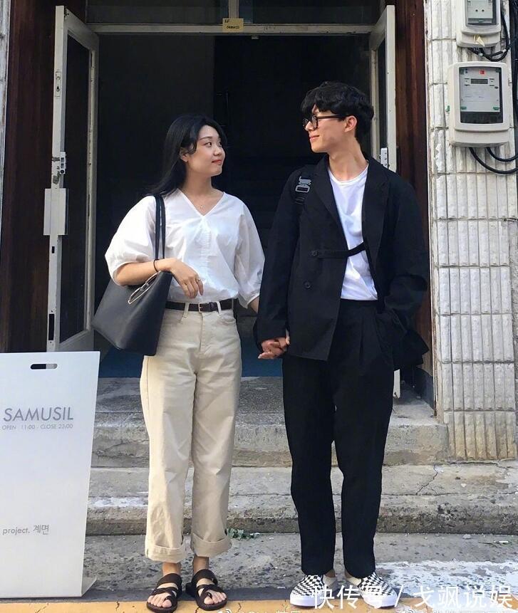 深色调 初秋情侣怎么穿,9套同色系搭配打造完美情侣装,日常又很简单