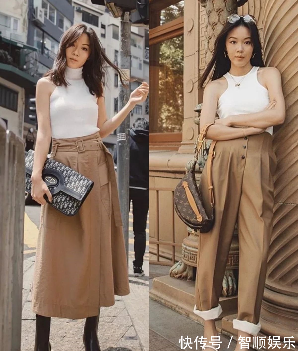 夏季 穿对“卡其色”的女人更高级,夏季学会穿搭与配色技巧,气质翻倍!