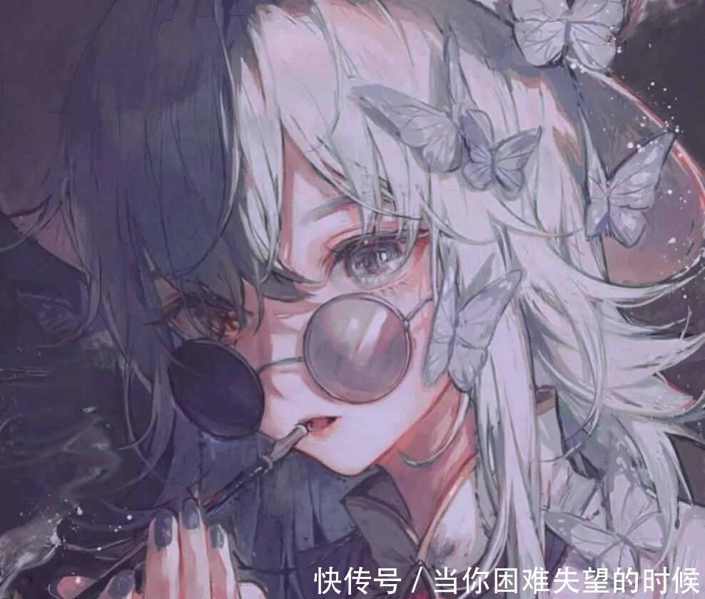 坚强|动漫头像：没人会心疼你，所以要自己坚强