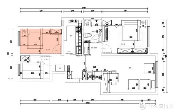 衣柜|住范儿真实案例 篇四十一：偷师85㎡三居室，这样做定制柜才不鸡肋（附尺寸）！