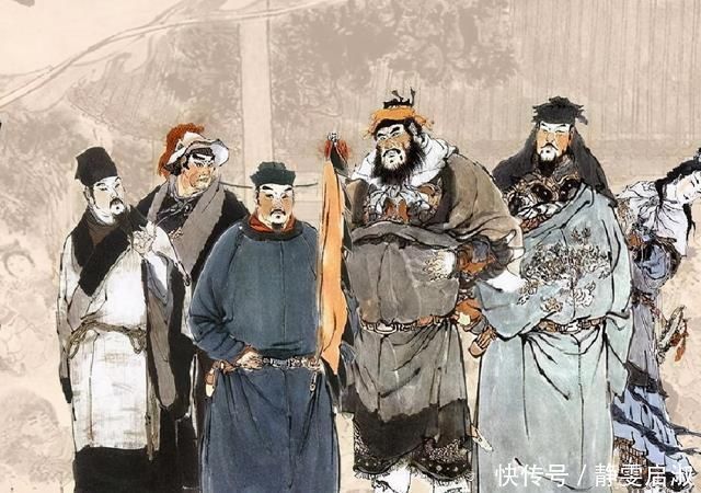 招安|水浒传中,宋江为何非要招安你看看第一位出场的梁山好汉是谁