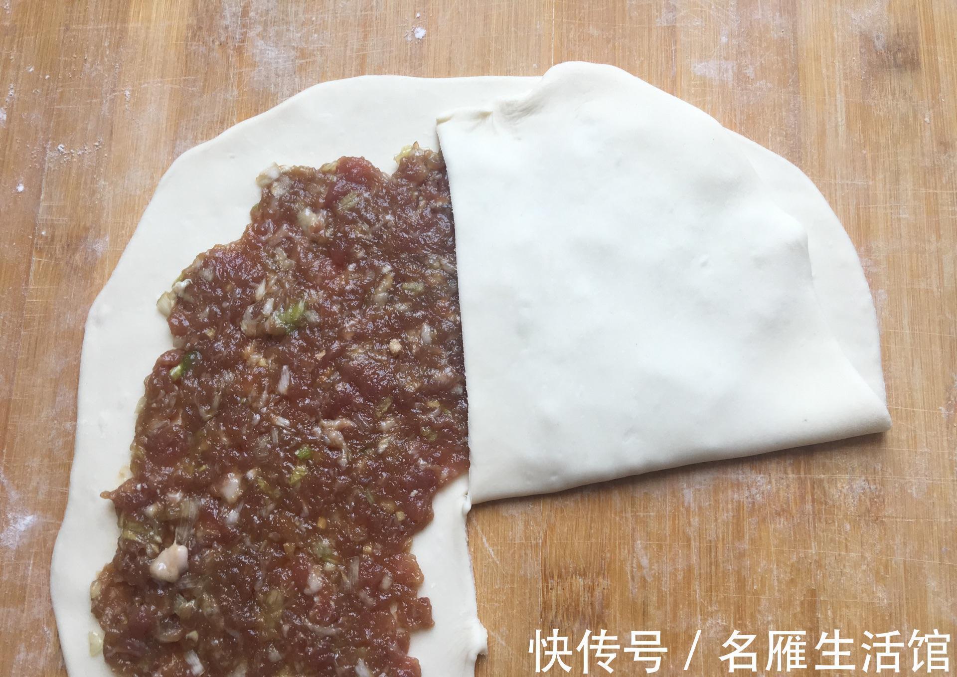 这样做出来的千层饼看着就馋，层层分明，太好吃了