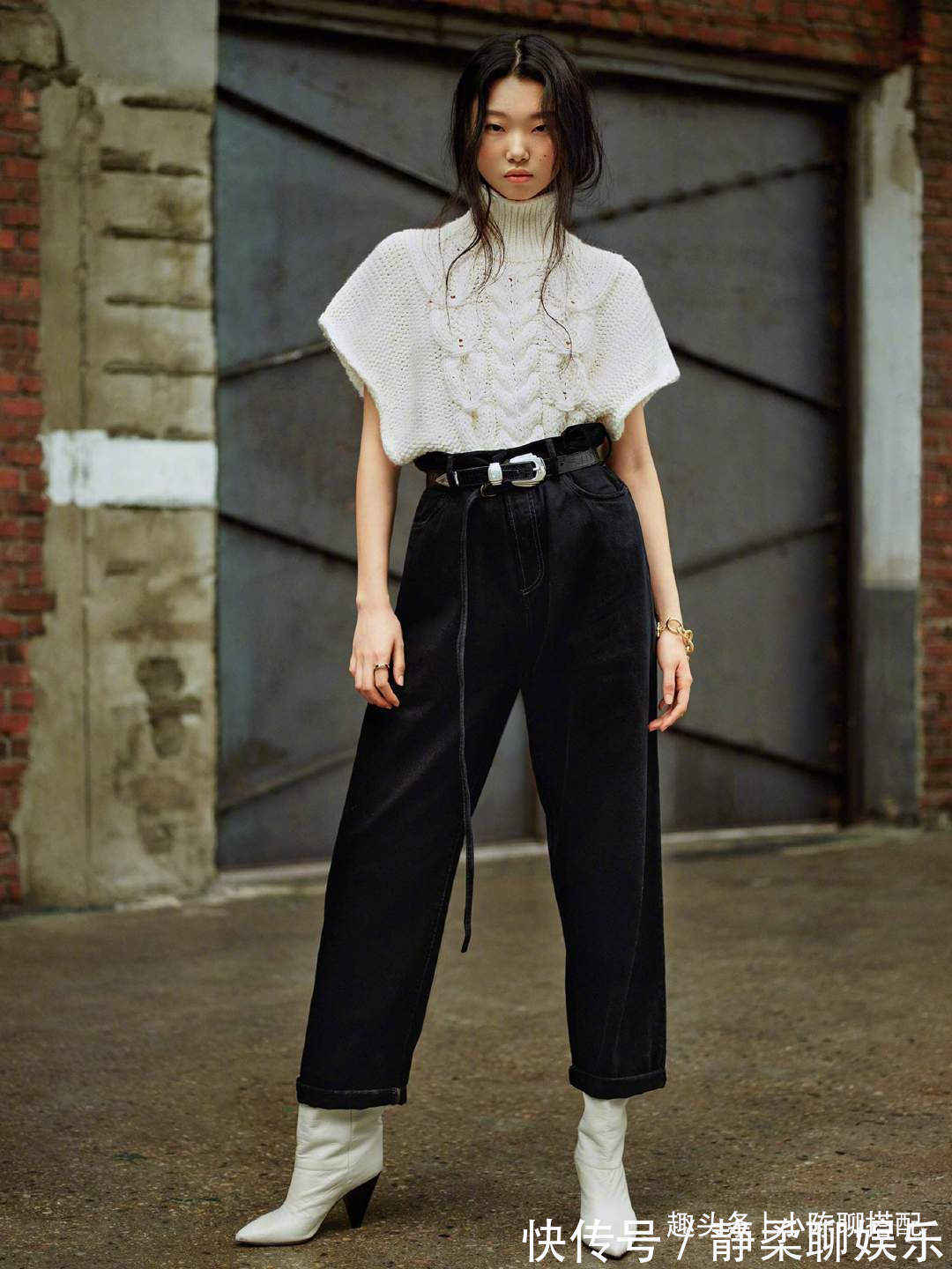 低腰裤 腿粗的女生不要愁,阔腿裤洋气又高级,穿对了不仅显瘦腿还长