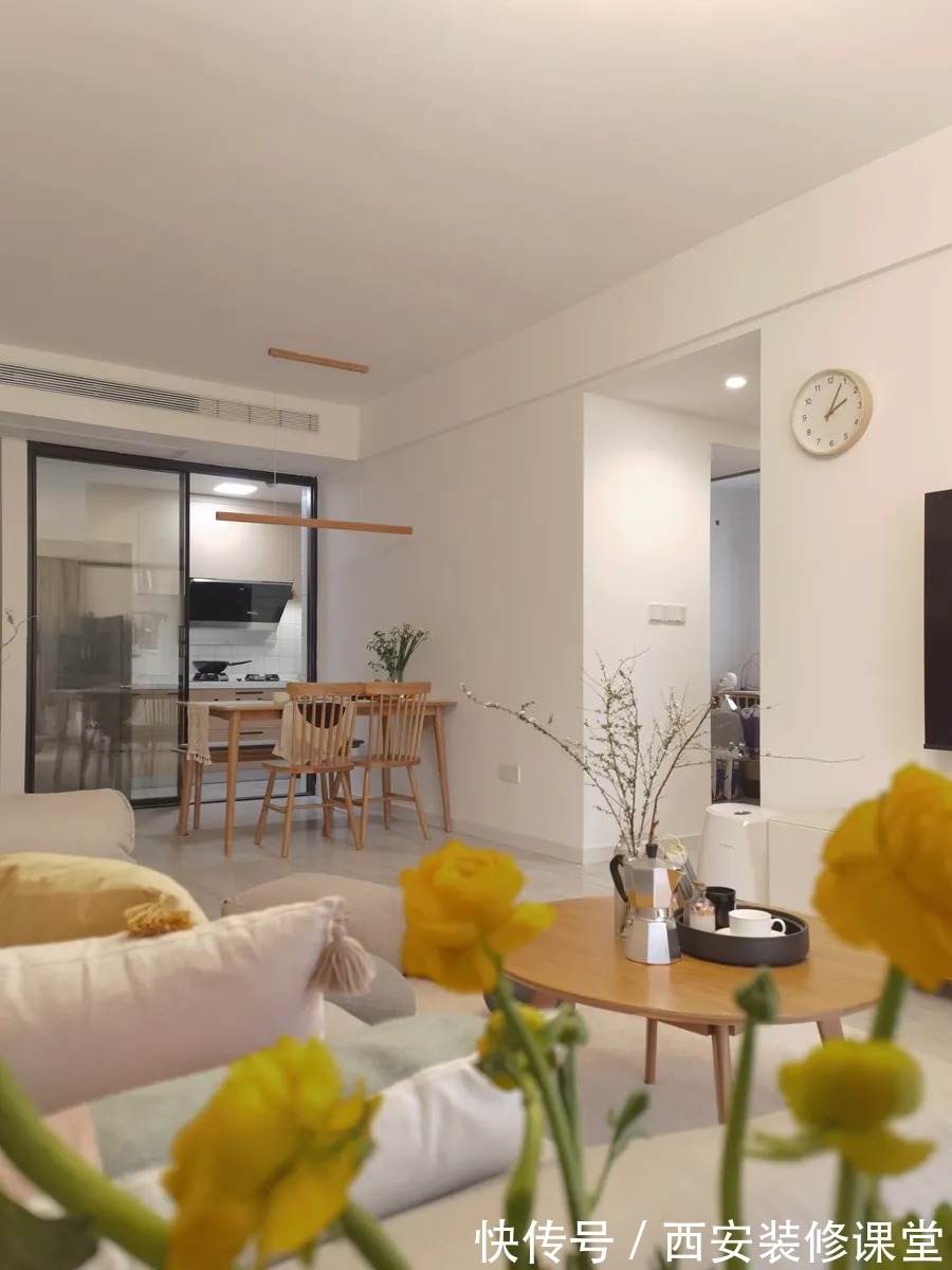 定制|90㎡三室刚需,木色温暖家