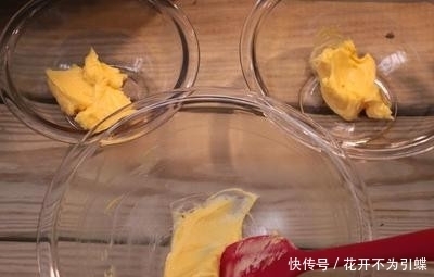 点心|新手做出的点心,5种材料渐层小酥饼