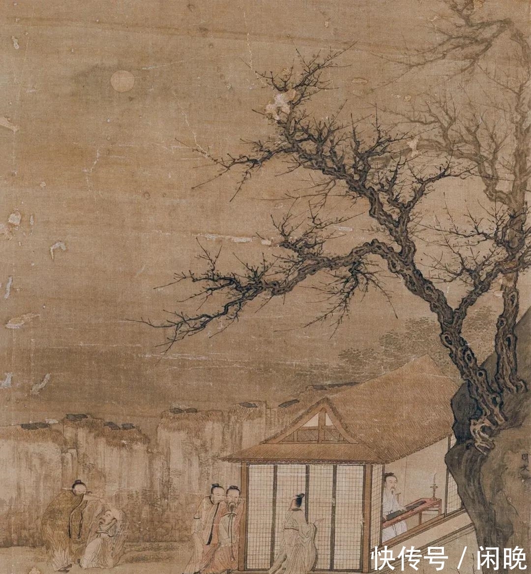 斫琴图#明代绘画中的古琴图像