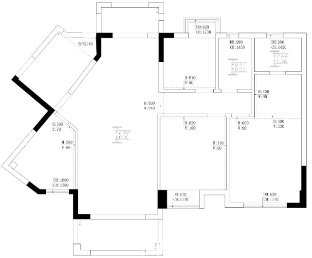 简欧风|122平简欧风三居室,时尚舒适和韵味并存