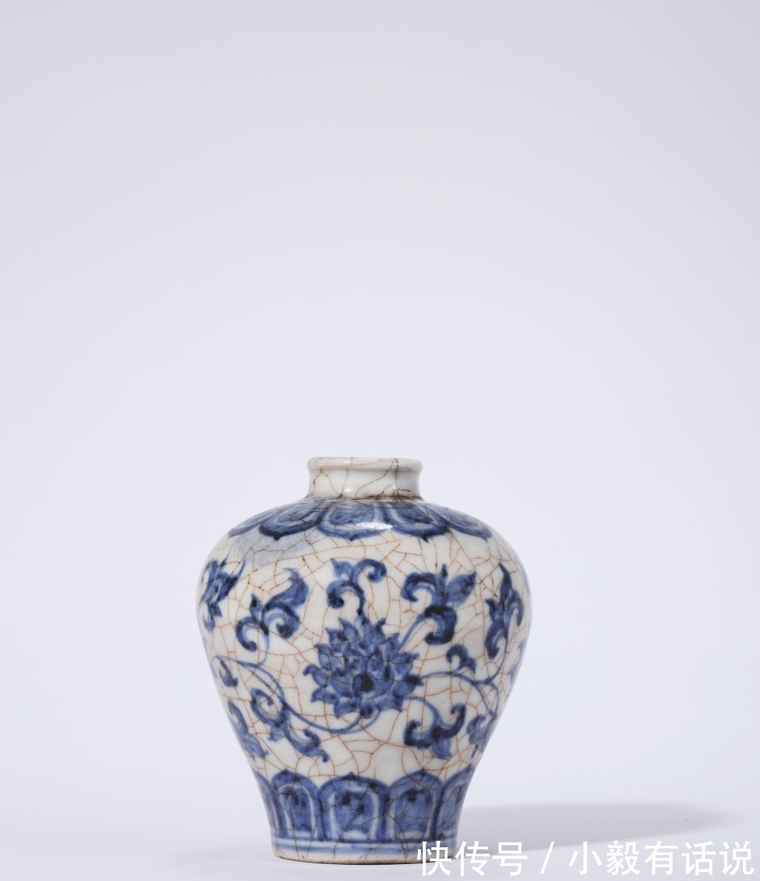 雍正&御窑佳品,卓绝之姿——明宣德御制青花缠枝莲纹小梅瓶|乐·赏