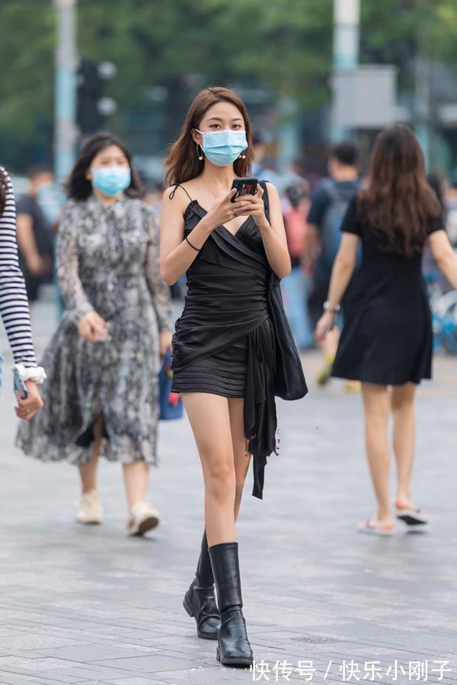 穿搭 深情的打扮,让人变得更高雅,黑色穿搭很容易体现