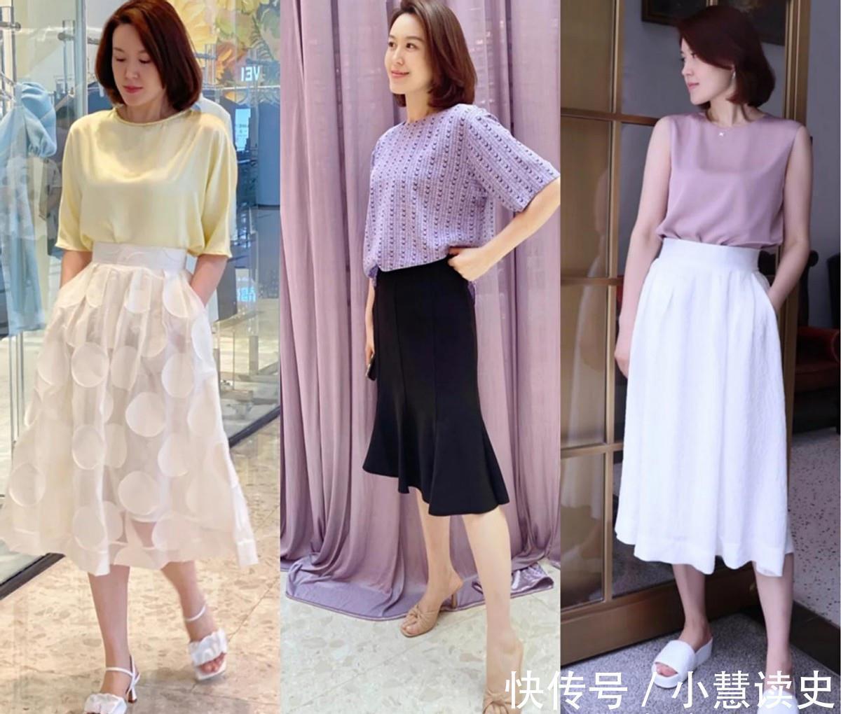 t恤|四十岁女人别穿大妈装,记住“4要4不要”,出街比小姑娘还惹眼