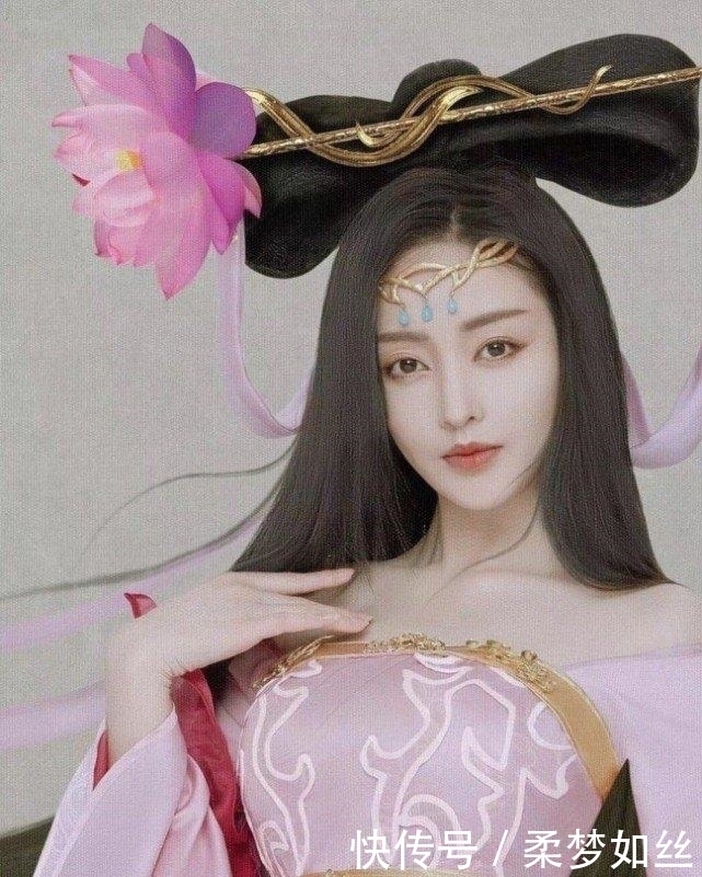 穿搭|张天爱首次COS王者荣耀貂蝉,一穿就火了,网友大呼比动漫美!