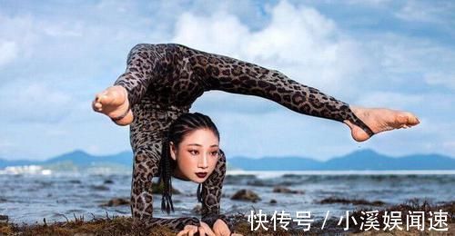 柔术|柔术美女展示高柔韧身躯,这身体的柔韧性,连缩骨功也行吧
