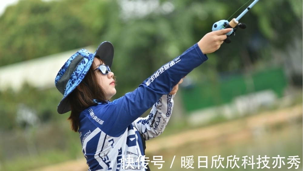 女生|女生也爱路亚钓鱼,难道是因为帅?