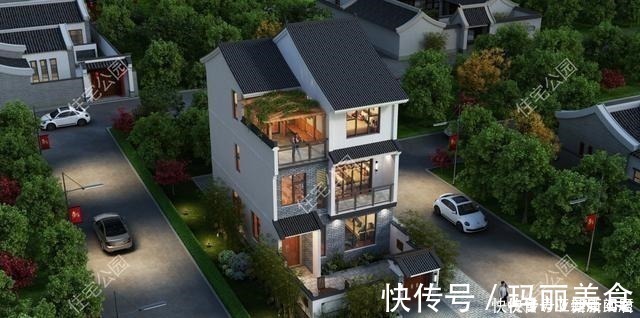 人人|3套小面积、人人都能盖的农村小别墅设计,哪种最美!