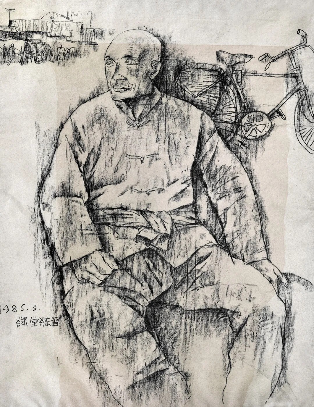 美术$山西大学美院教授,韩植墨素描与速写