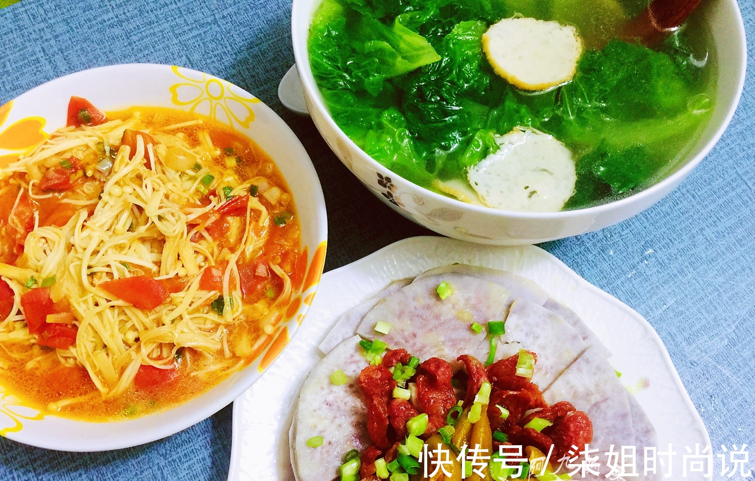 外卖|晒晒我家三口人晚餐,不到30元做了3道菜,可比吃外卖强多了