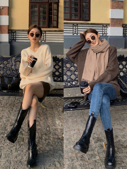 早春毛衣怎么穿？多种时髦的搭配方式供你选择，简约优雅还高级！