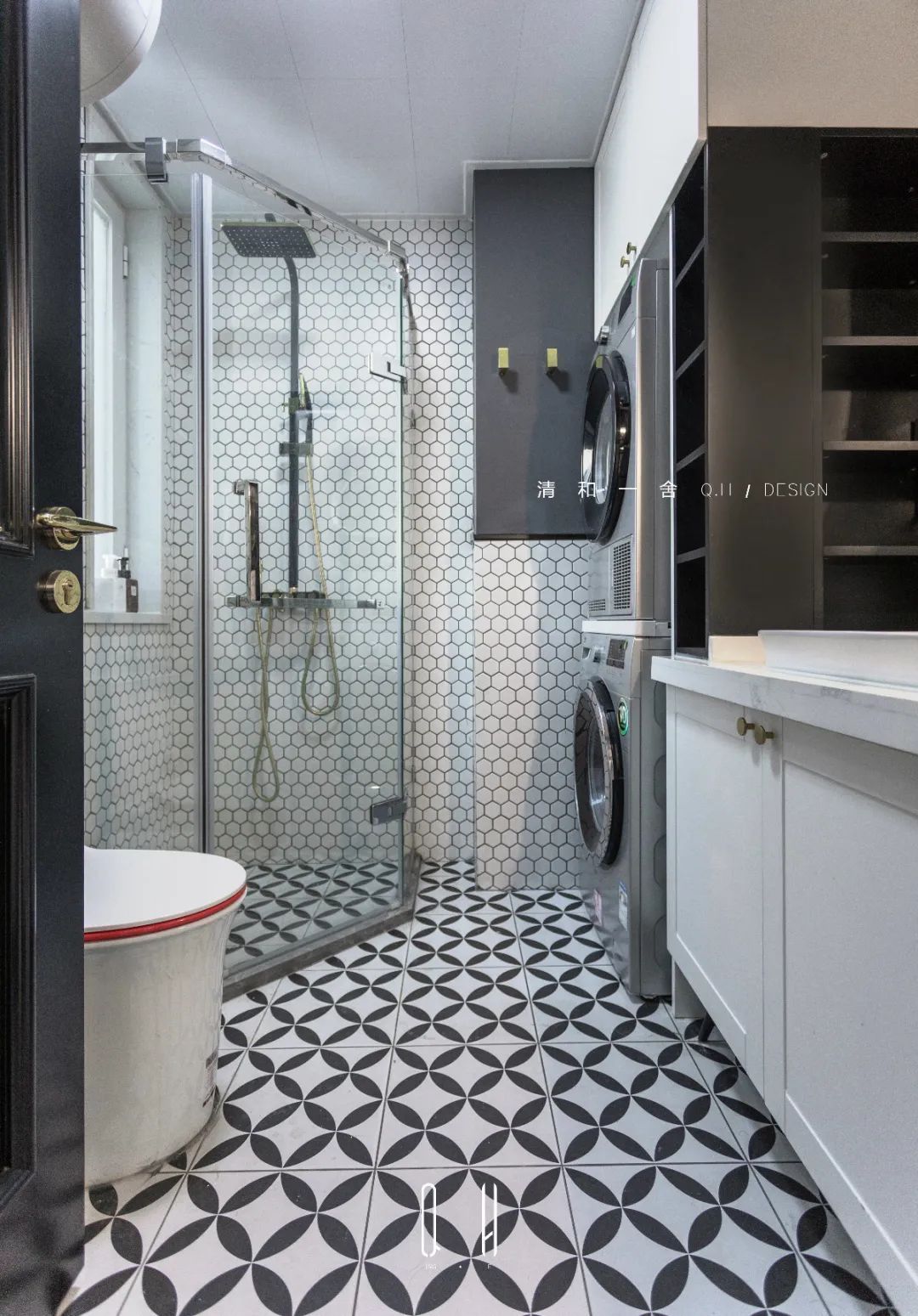 餐边柜|128㎡现代轻奢,稳重配色+文艺布置,让生活充满诗意与情趣