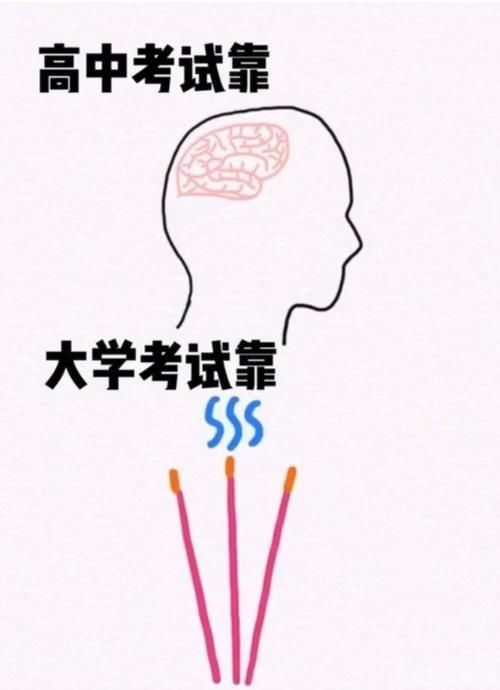 “高中”和“大学”有哪些不同？6张图心酸且真实，过来人才能懂