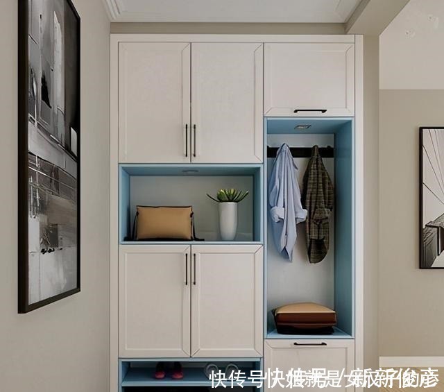 百叶窗|玄关鞋柜这么装,好看大气实用性能强,这几款案例值得参考借鉴!