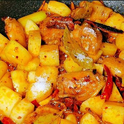 土豆|超好吃巨下饭鸡翅炖土豆