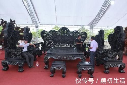 乌木|男子花115万人工费打造一套乌木家具,现值800多万也不卖