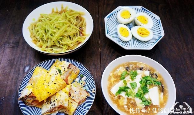 营养|晒晒我家的极简早餐,5天不重样,快手又营养,网友好方法