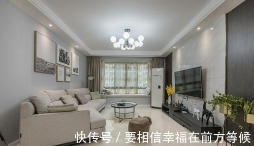 客餐厅|晒晒正在通风中的新房,全屋装修花12万就搞定了,确实值且不输人