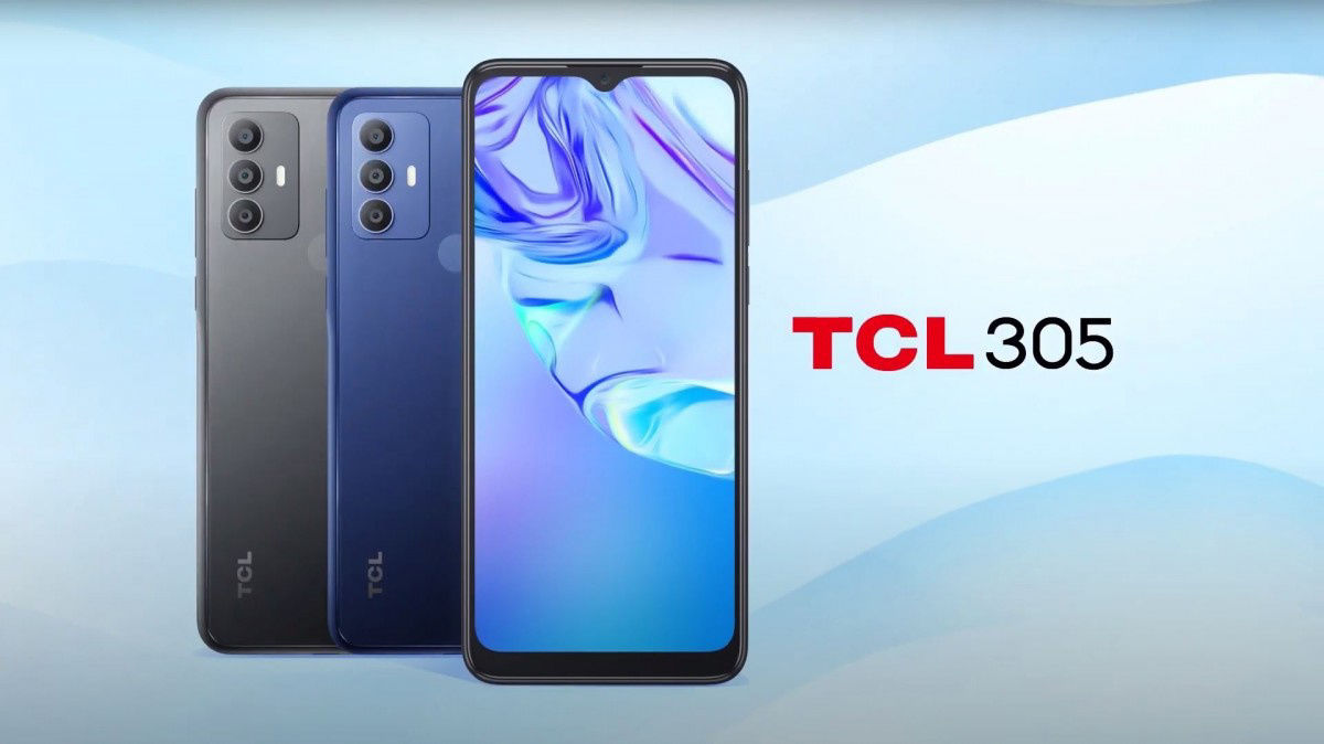 TCL 305 手机海外发布，搭载联发科 Helio A22 处理器