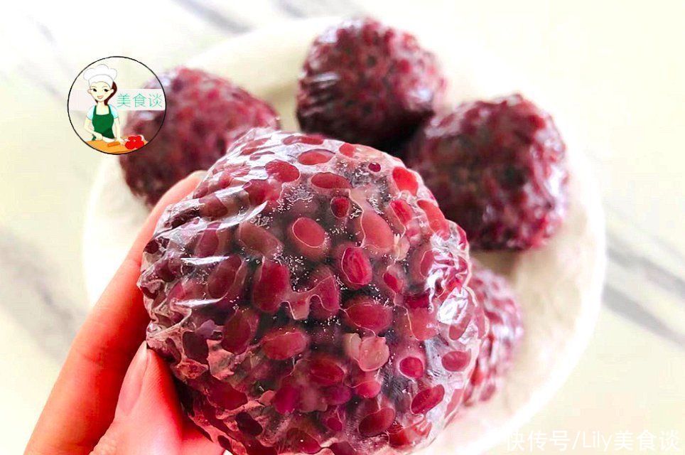 红豆|天冷了,最馋红豆此做法,一次性煮好放冰箱,随吃随拿,特省事