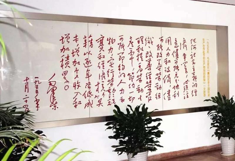 整整|毛主席给上海这个村写下95个字，到今天整整65周年……