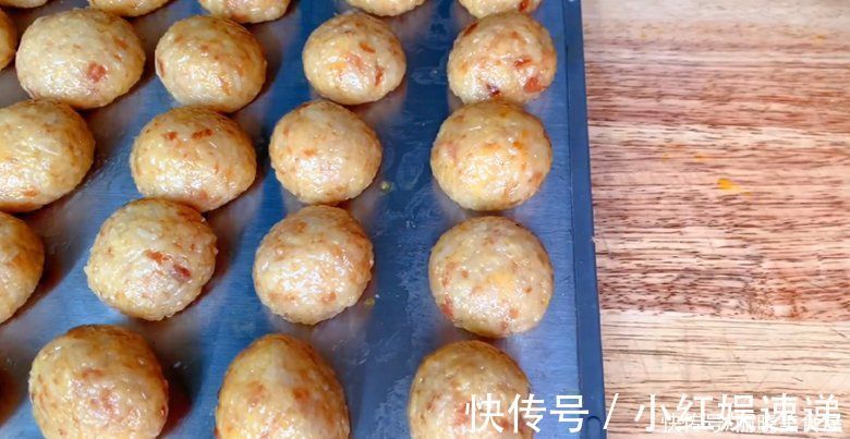 糯米|炸糯米圆子不散开有窍门,外酥里糯满屋飘香,吃上一口就停不下来