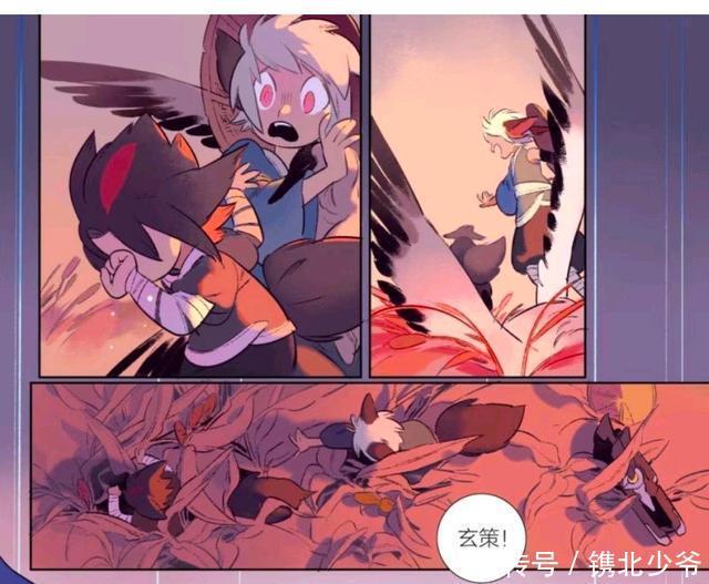 王者荣耀官方漫画:百里两兄弟儿时的羁绊,兄弟永不分离。