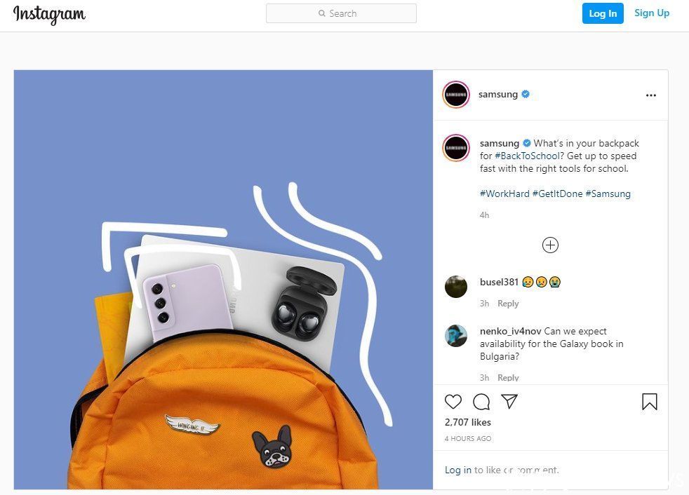 三星|三星官方 Instagram 疑似意外泄露 Galaxy S21 FE 紫色版本